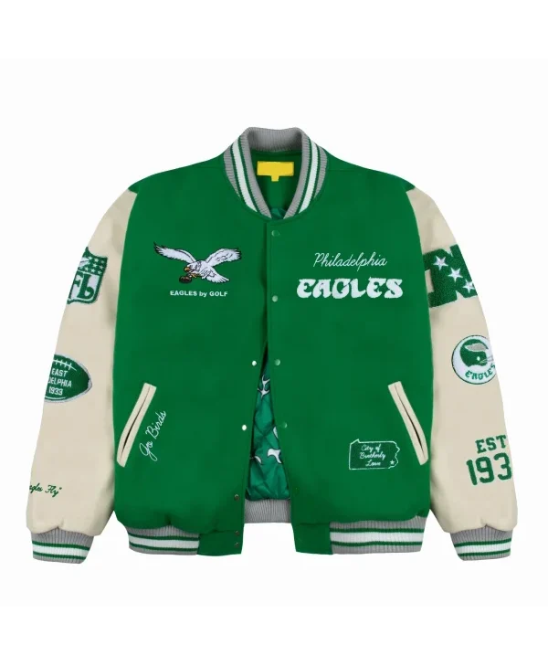 Golf-Wang-Eagles-Letterman-Jacket