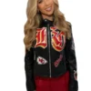 Gracie-Hunt-Chiefs-Leather-Jacket-Black