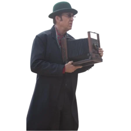 Gunslingers 2025 Nicolas Cage Black Coat front