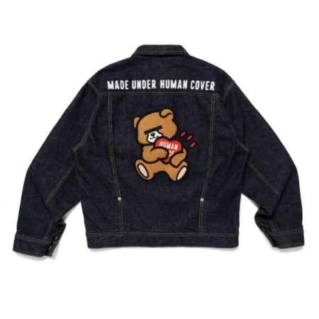 Human-Made-x-Undercover-Blue-Denim-Jacket