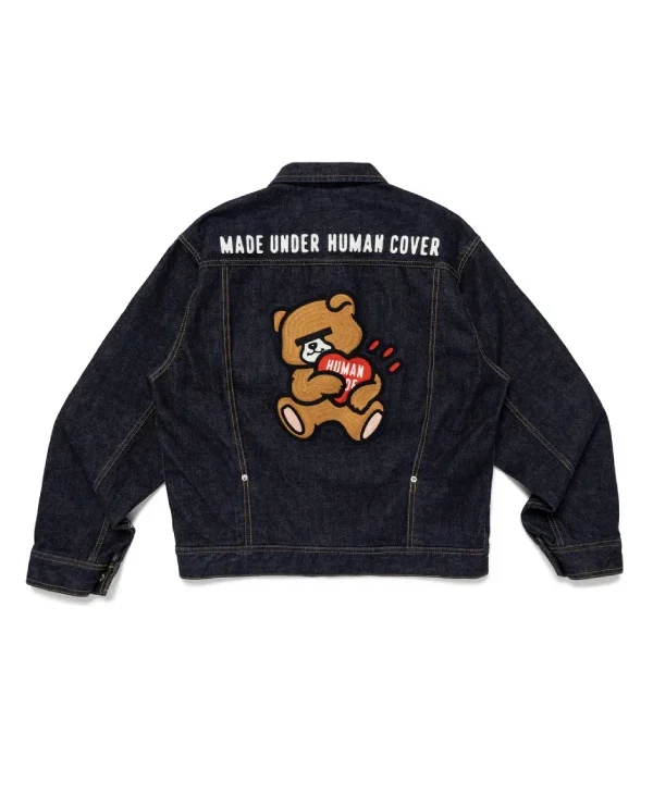 Human-Made-x-Undercover-Blue-Denim-Jacket