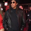 Jay-Z-F1-Grand-Prix-Las-Vegas-Black-Leather-Jacket