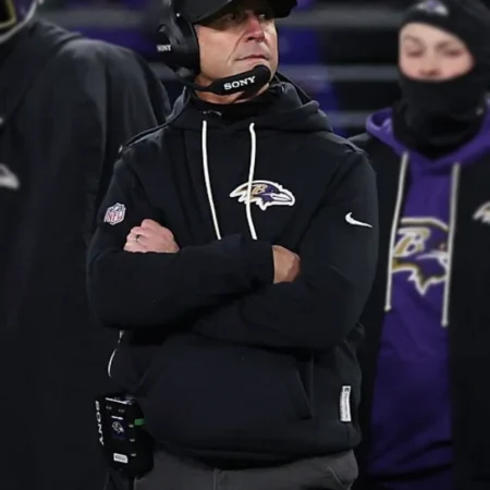 John-Harbaugh-Ravens-Black-Hoodie