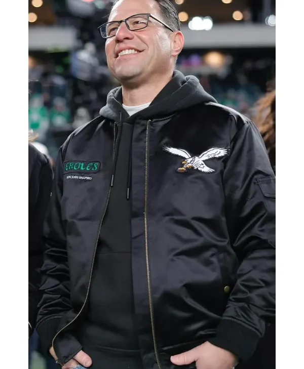 Josh Shapiro Eagles Bomber Jacket