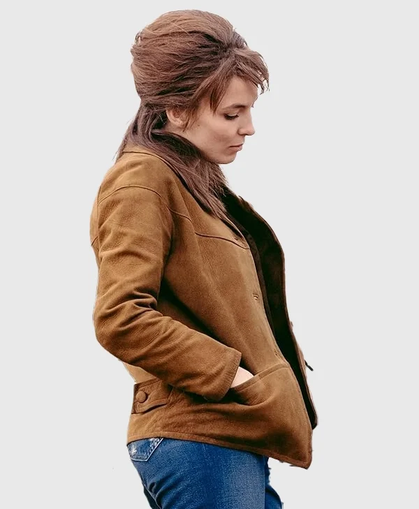Kathy-The-Bikeriders-Brown-Suede-Leather-Jacket