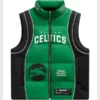 Kelly Boston Celtics Team Puffer Vest For Sale