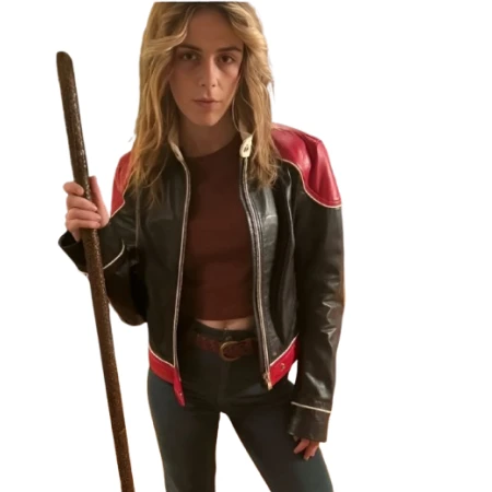 Kiernan Shipka Stone Cold Fox Jacket 4-450x450h