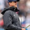 Los-Angeles-Chargers-Jim-Harbaugh-Black-Jacket