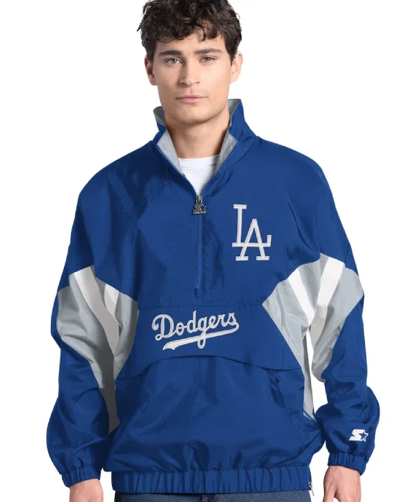 Los-Angeles-Dodgers-Cooperstown-Chief-Half-Zip-Jacket