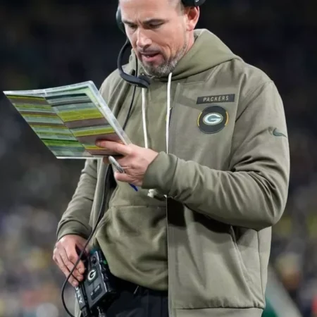 Matt-LaFleur-Packers-Salute-To-Service-Bomber-Jacket-2025