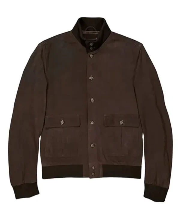 Men-Brown-Suede-Leather-Jacket