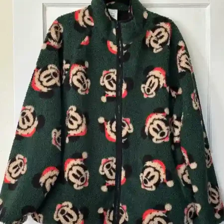 Mickey Christmas Fleece Jacket