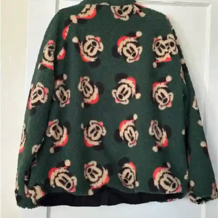 Mickey Christmas Fleece Jacket For Sale