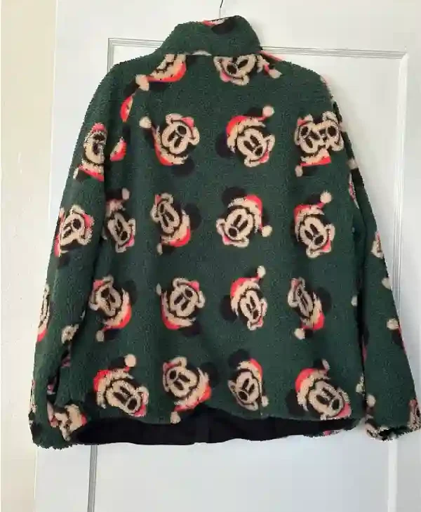 Mickey Christmas Fleece Jacket For Sale