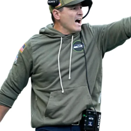 Mike Macdonald Seattle Seahawks Salute to Service Hoodie