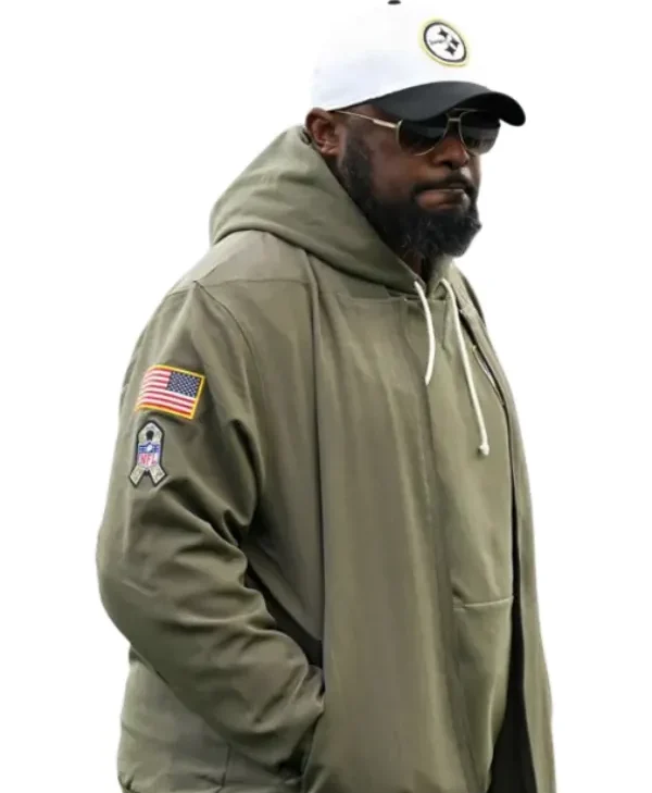 Mike-Tomlin-Steelers-Salute-to-Service-Bomber-Jacket