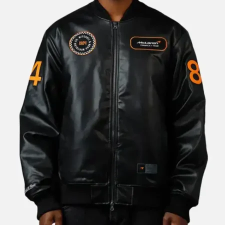 Mitchell & Ness X McLaren X Culture Kings Bomber Jacket