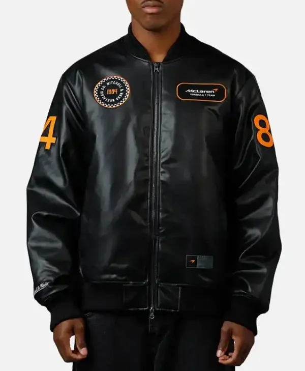 Mitchell & Ness X McLaren X Culture Kings Bomber Jacket