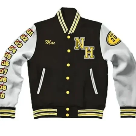 N. Hale High School Snoop Dogg Green Black Varsity Jacket