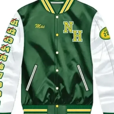 N. Hale High School Snoop Dogg Green Varsity Jacket