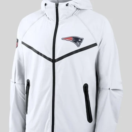 New England Patriots 2025 Rivalries Collection Tech Raglan Jacket