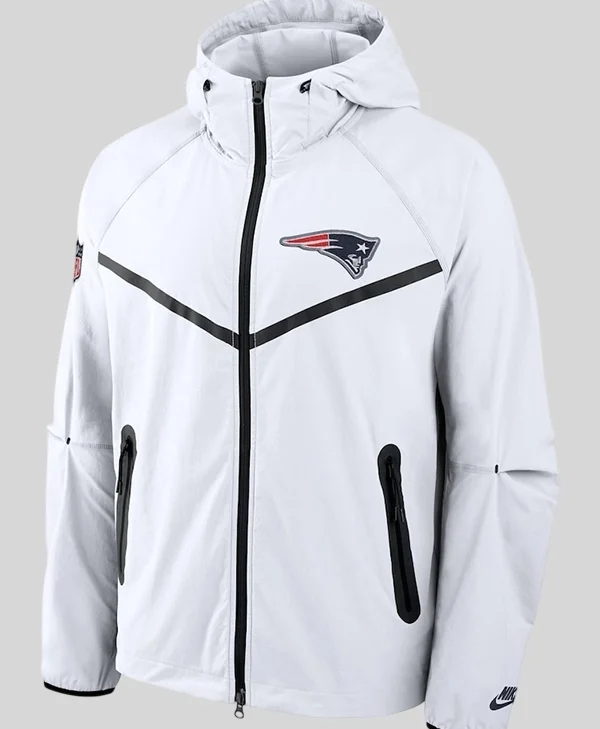 New England Patriots 2025 Rivalries Collection Tech Raglan Jacket