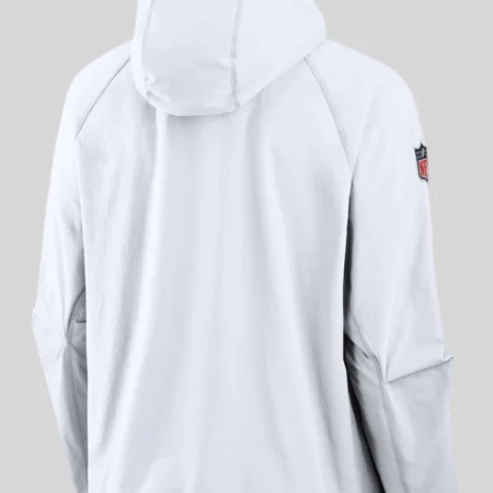 New England Patriots 2025 Rivalries Collection Tech Raglan Jacket For Sale