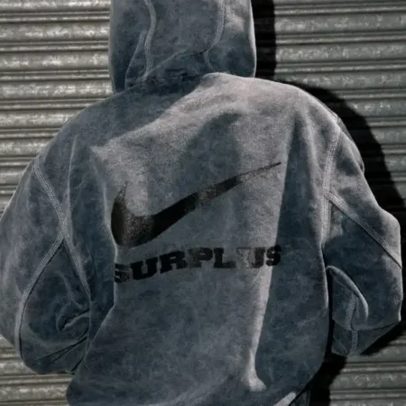 Nike x Carhartt x Surplus OG Active Grey Jacket back