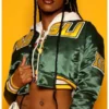 Norfolk-State-University-Green-Cropped-Jacket-for-sale