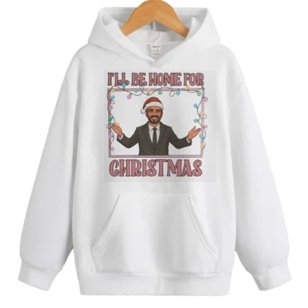 Official Zohran Mamdani I’ll Be Home For Christmas Hoodie
