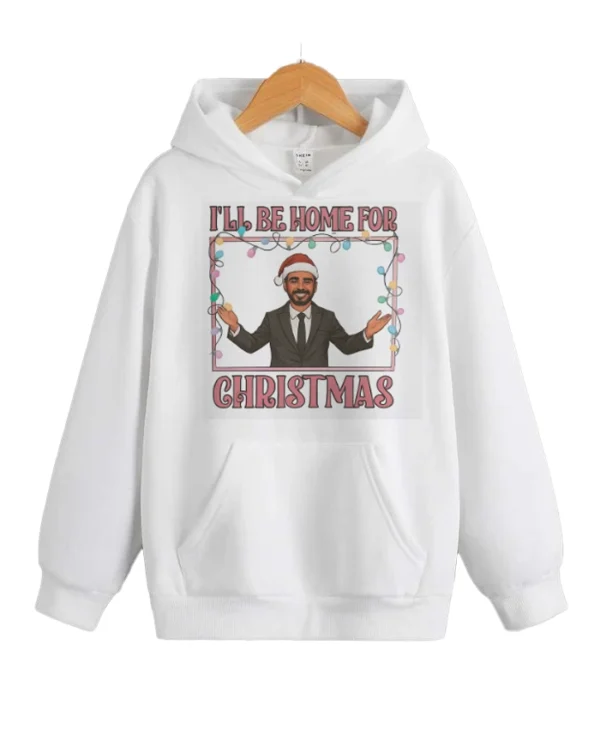 Official Zohran Mamdani I’ll Be Home For Christmas Hoodie