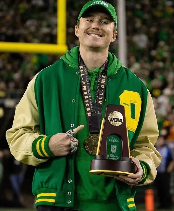 Oregon Ducks Letterman Jacket