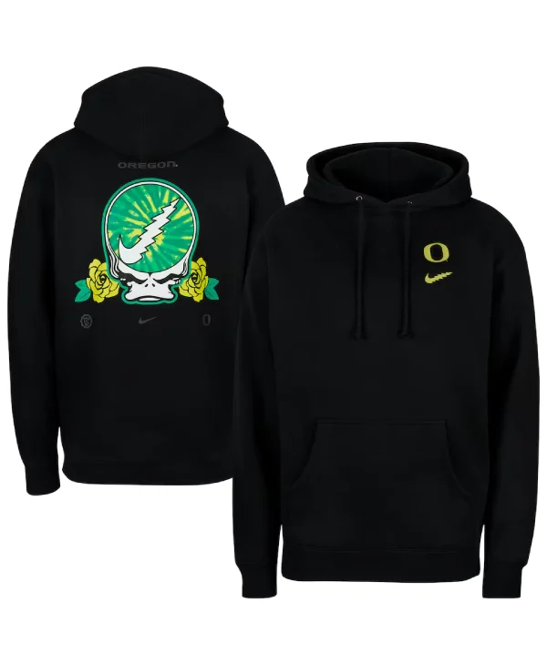 Oregon-Ducks-Nike-Grateful-Ducks-Sideline-Hoodie-Black