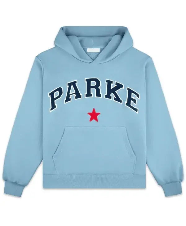 Parke Varsity Star Blue Hoodie
