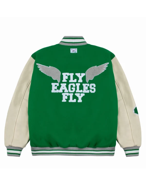 Philadelphia-Eagles-Letterman-Jacket-by-Golf-Wang Philadelphia-Eagles-Letterman-Jacket-by-Golf-Wang