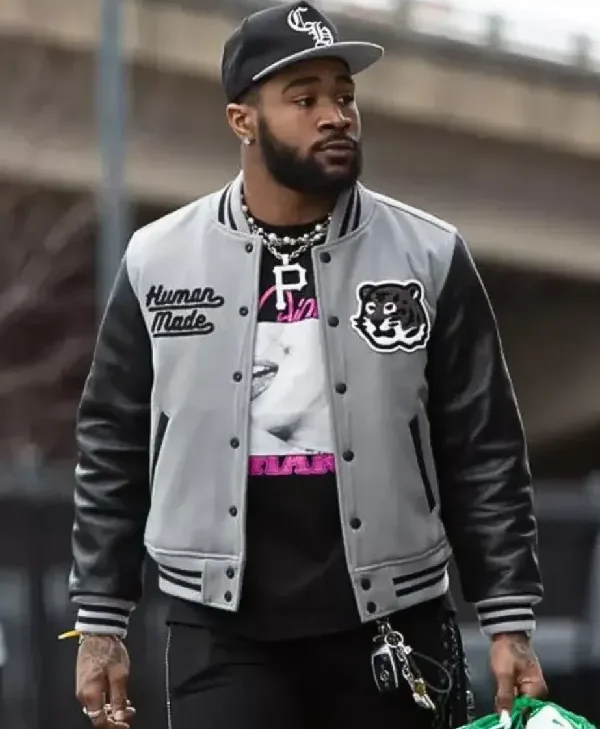 Philadelphia Eagles Miles Sanders Varsity Jacket