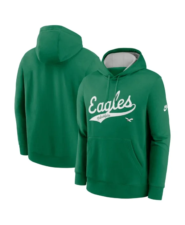 Philadelphia Eagles Rewind Club Pullover Hoodie