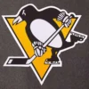 Pittsburgh Penguins Charcoal and Black Varsity Jacket Shop now