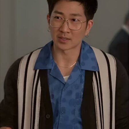 Reasonable Doubt Season 3 Daniel Kim Polka Dot Shirt