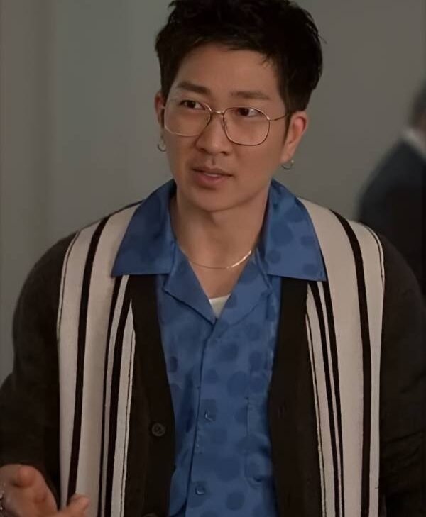 Reasonable Doubt Season 3 Daniel Kim Polka Dot Shirt