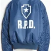 Resident Evil 2 RPD Blue Jacket For Sale