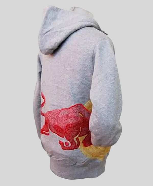 Retro Red Bull Racing Hoodie with Embroidered Logo