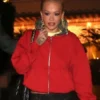 Rita-Ora-Red-Zipper-Hoodie