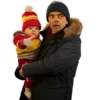 Rowan Atkinson Man vs Baby Blue Parka Jacket