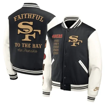 San Francisco 49ers Nike Rivalries Varsity Jacket