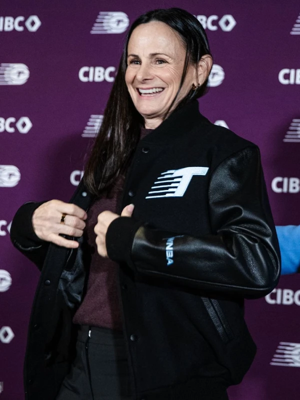 Sandy Brondello Roots Toronto Tempo Varsity Jacket Sandy Brondello Roots Toronto Tempo Varsity Jacket