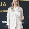 Sara-Drago-Call-My-Agent-Photocall-Blazer
