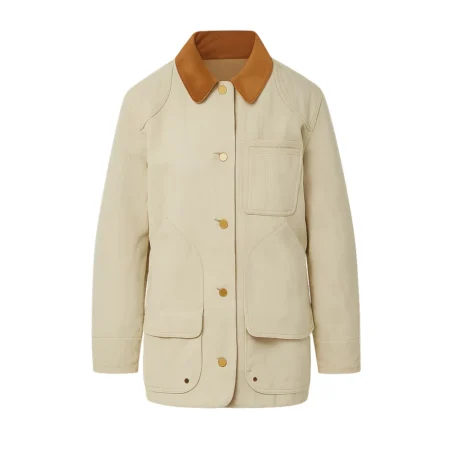 Sharon Norman Elsbeth S03 Beige Jacket For Sale