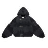 Shinzo-Shige-15oz-Black-Canvas-Clasp-Bomber-Jacket