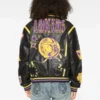 Shop BBC X Jeff Hamilton Lakers Varsity Jacket